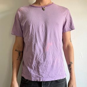 Purple (Violet / Lilac) Striped T-Shirt